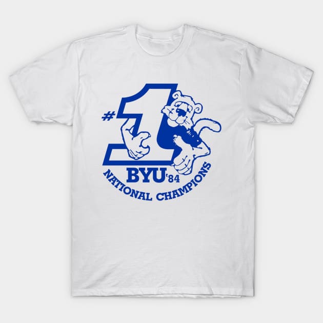 BYU National Champions T-Shirt by RoyalCougar